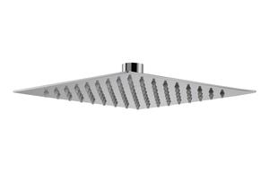 Abode Storm Slimline 200x200x3mm Square Showerhead - St/Steel